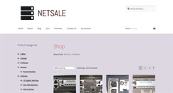 Desktop Screenshot of netsale.co.za